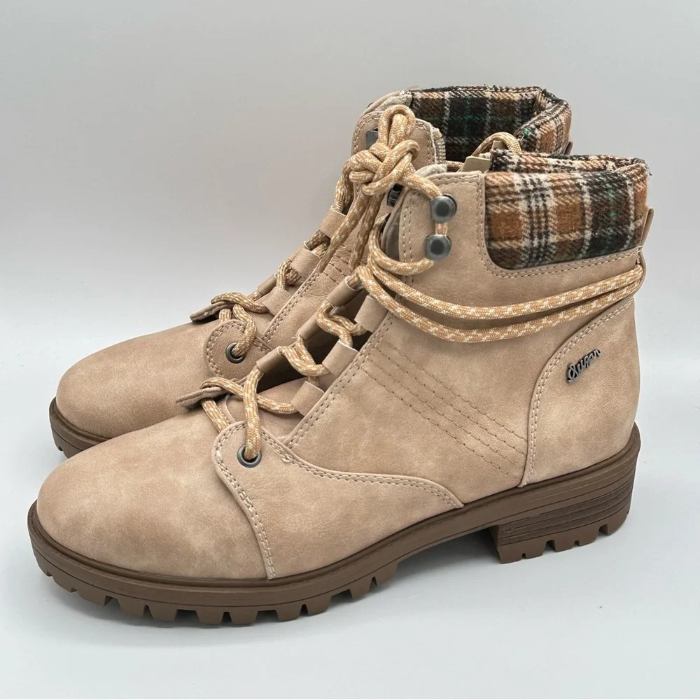 Women’s Sugar Cream Ankle Boots Size 8.5 - Picture 1 of 8